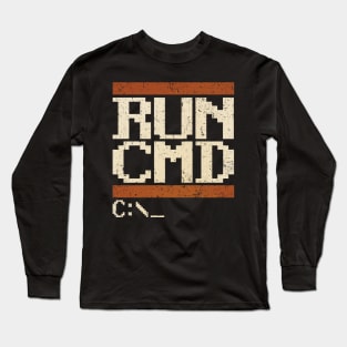 RUN CMD Long Sleeve T-Shirt